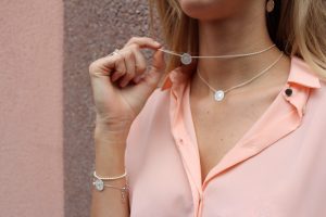 collier en argent rosace de la Cathédrale de Strasbourg