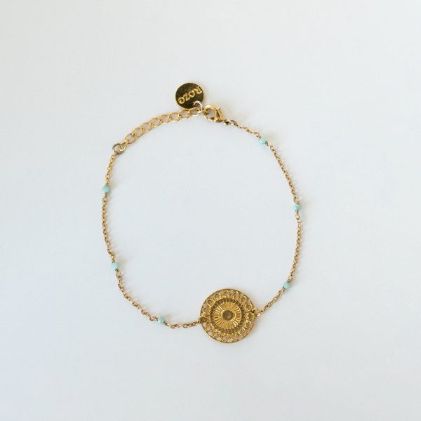 Bracelet Sophia - perles bleues – Image 3
