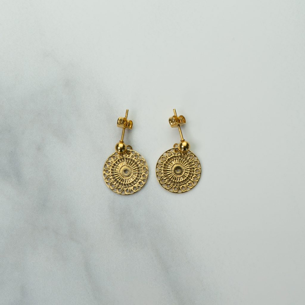 Boucles d’oreilles Enora – doré