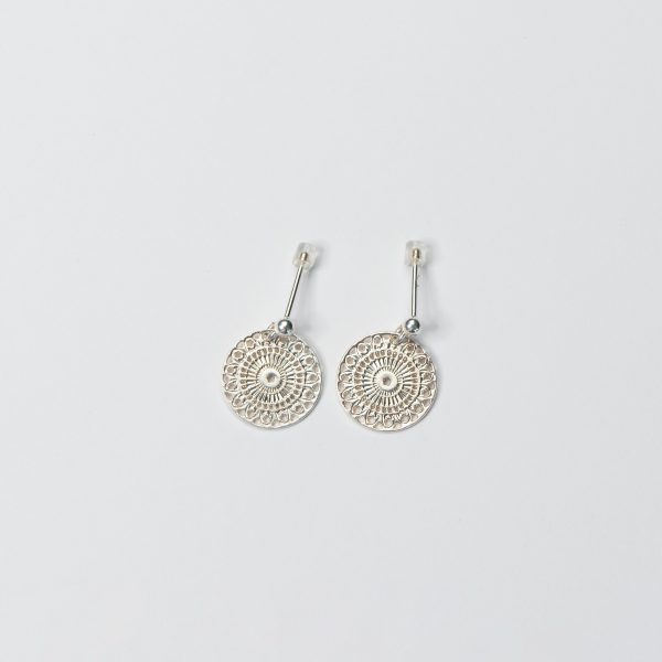 Boucles d'oreilles Enora - argenté – Image 2