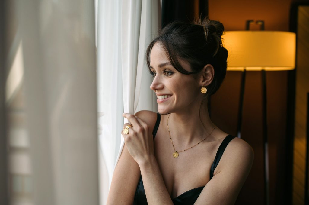 Boucles d’oreilles Enora – doré